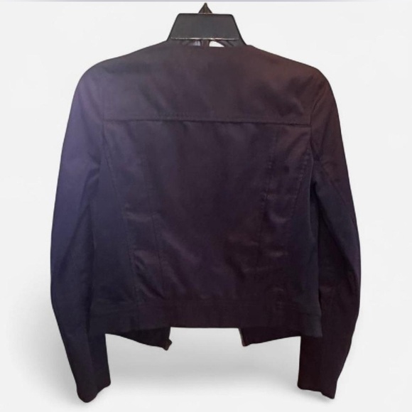 Athleta Women's XS Navy Blue Athleisure Bomber Utility Zip Jacket - Picture 7 of 7